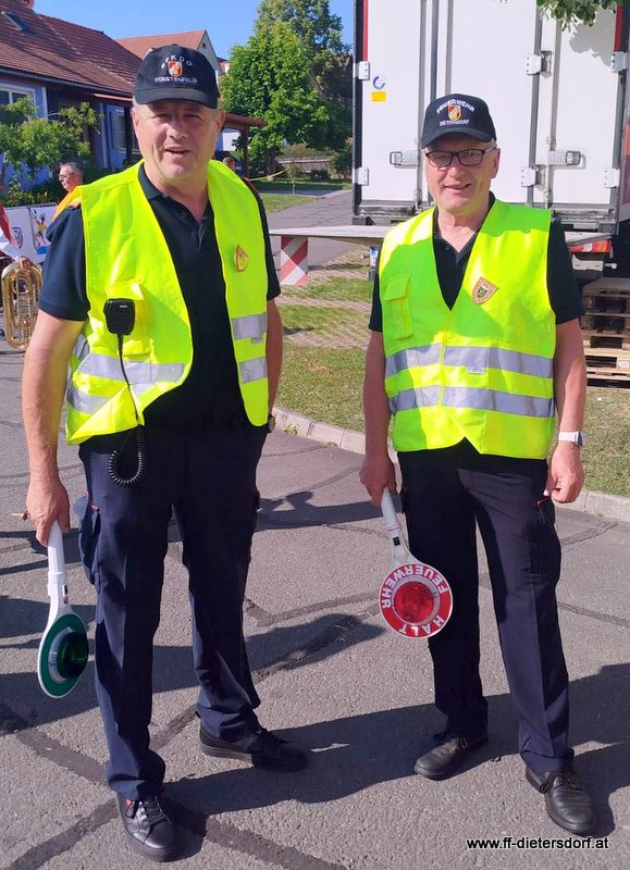 Verkehrsregelung Musikertreffen