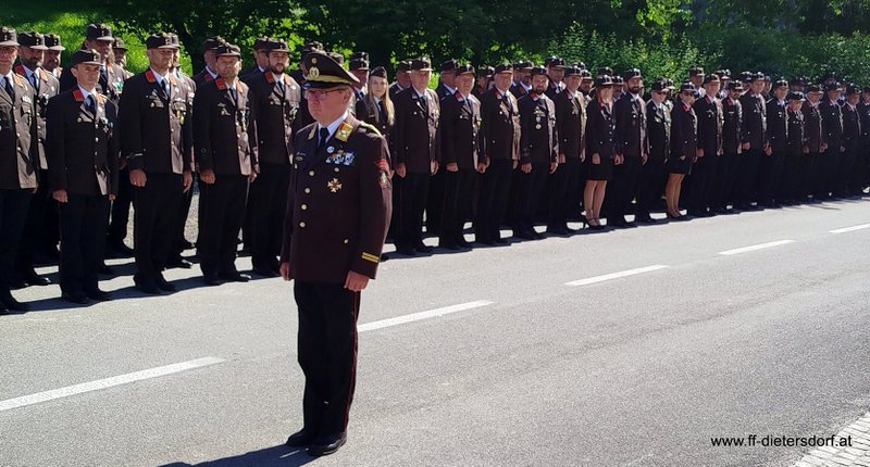 Bereichsfeuerwehrtag Dietersdorf 2025