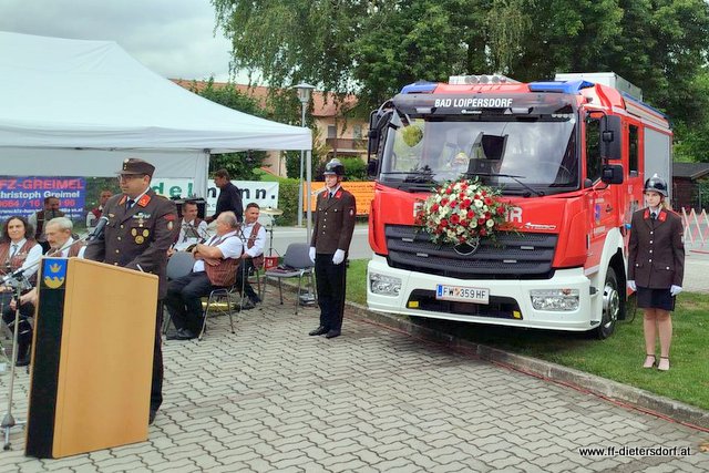 Fahrzeugsegnung in Bad Lopersdorf