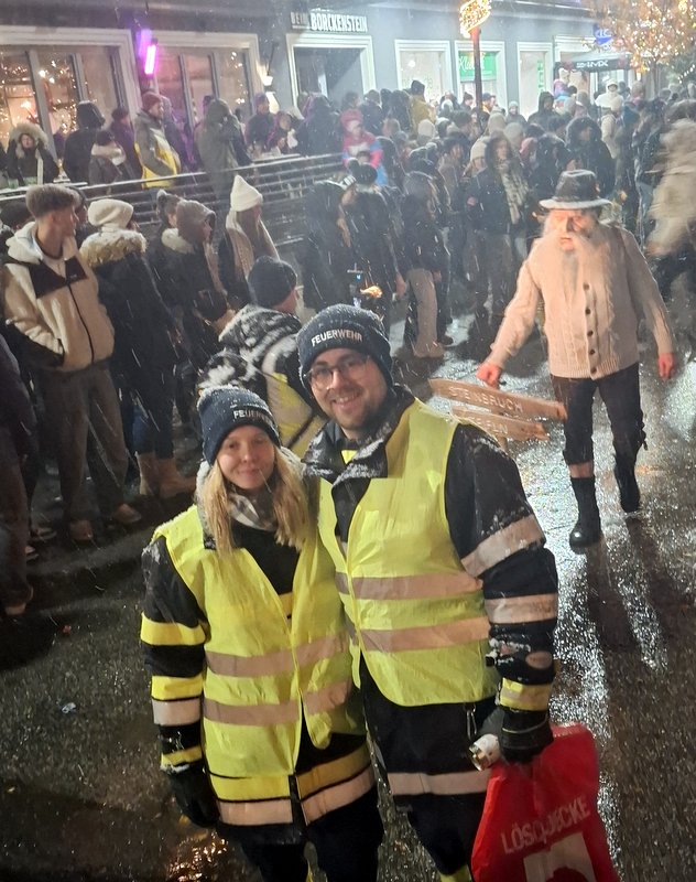 Brandsicherheitswache beim Krampuslauf in Fürstenfeld