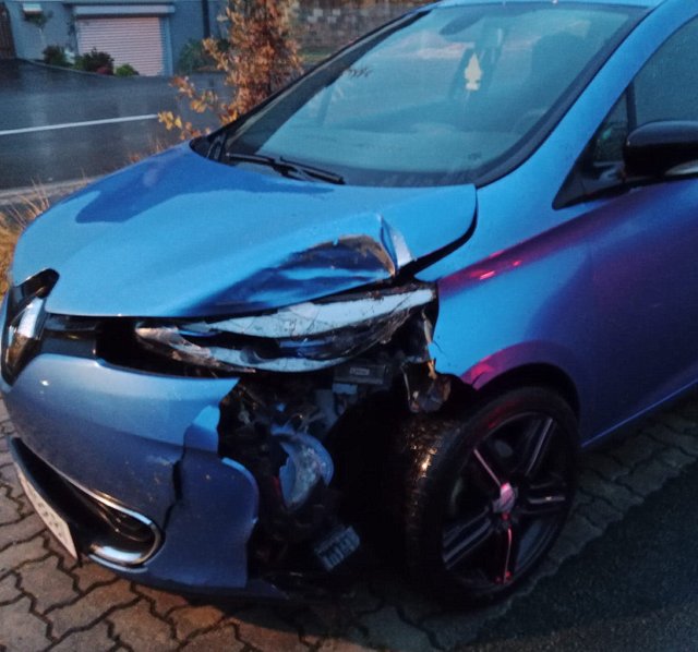 Verkehrsunfall mit verletzter Person