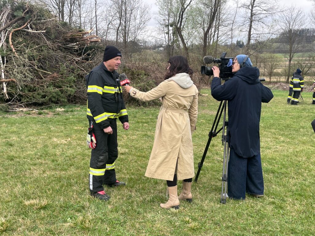 Osterfeuer Beitrag für „Steiermark Heute“