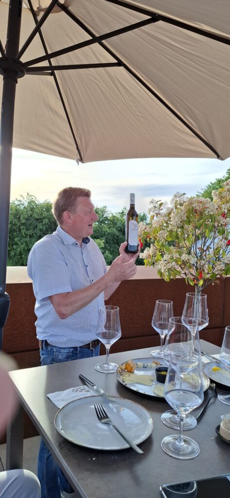 Besuch beim Weinhof Kowald