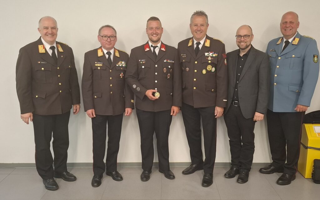 Kommandantenprüfung Mathias Jaindl
